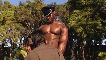 Horny White Guy Fucked By A Beefy Military thumbnail