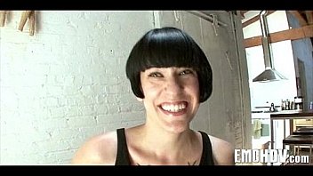 Tattooed goth babe 056