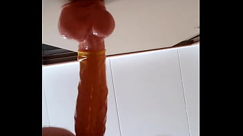 Backing Up On A Thick Dildo thumbnail