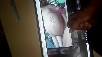 Rica venida de tamborero81 sobre el culo de mi esposa