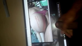 Rica venida de tamborero81 sobre el culo de mi esposa