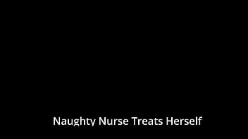 Naughty nurses treats herself nurse julie j