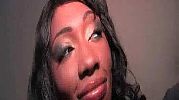 Black chick sucks white group