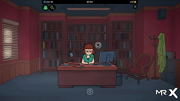 Takes off his pants to show anal