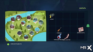 Takes off his pants to show anal