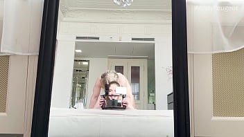 Milf gets ass to mouth anal pounding and swallows anal creampie