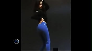 Famous woman with the big ass showing off