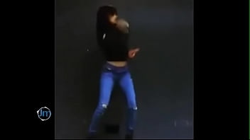 Famous woman with the big ass showing off