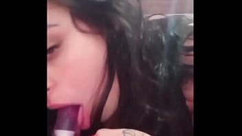 Exibição masturbação consolo plug anal e gozada show completo