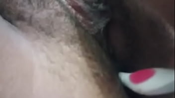 Desi indian inserting toothbrush in asshole