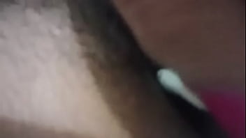 Desi indian inserting toothbrush in asshole