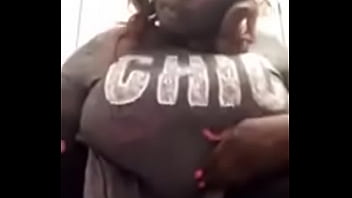 Check out these big beautiful pierced black titties