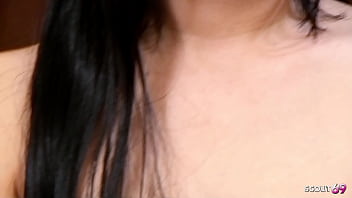 First anal and doubple penetration dp mmf threesome for small black hair teen lucy bell