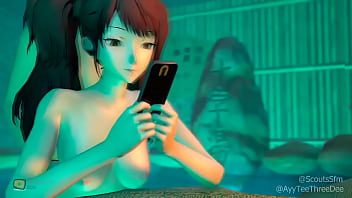 Teen gives amazing blowjob and got intense bang at pool creampie