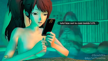 Teen gives amazing blowjob and got intense bang at pool creampie