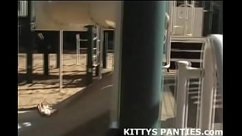 Sexy amateur cuties in skirts and panties