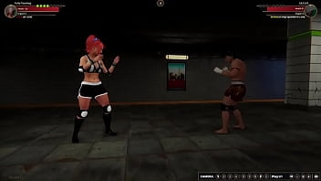 Polly vs giulius nf3d mixed mma battle femdom