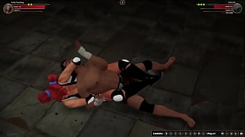 Polly vs giulius nf3d mixed mma battle femdom