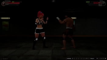 Polly vs giulius nf3d mixed mma battle femdom