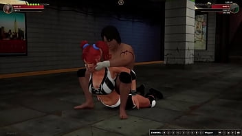 Polly vs giulius nf3d mixed mma battle femdom