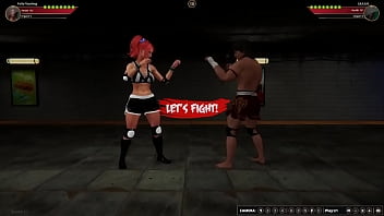 Polly vs giulius nf3d mixed mma battle femdom