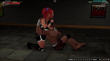 Polly vs giulius nf3d mixed mma battle femdom