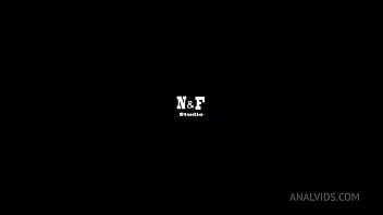 Hardcore dap slut lady zee first triple penetration dry