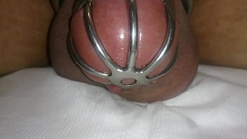 Cumming In Chastity Device thumbnail