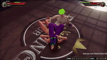 Joe vs helena nf3d mixed combat kinky battle