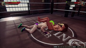 Joe vs helena nf3d mixed combat kinky battle