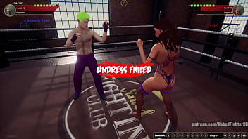 Joe vs helena nf3d mixed combat kinky battle