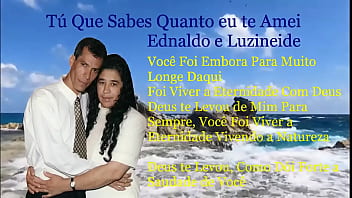 Tú tú que sabes o quanto eu te amei uma linda declaração de amor e homenagem a uma joia preciosa minha esposa que foi embora para sempre para a eternidade com deus deus a levou com ele