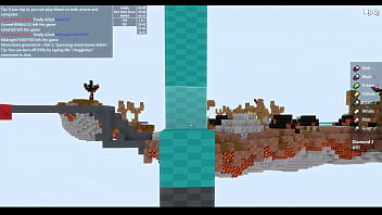 Destroying in bed wars no weapons