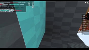 Destroying in bed wars no weapons