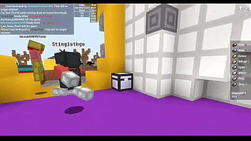 Destroying in bed wars no weapons