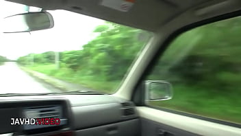 Seductive asian star shares roadside pleasure in steamy jav scene