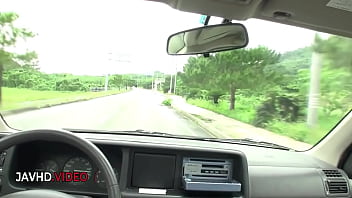 Seductive asian star shares roadside pleasure in steamy jav scene