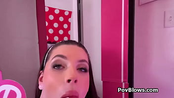 Fiona frost wants a dick inside her after she blows a dildo