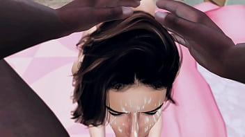 Xsims girl swallows all of his black seed