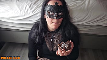 Amateur milf eats cum thick cum glazed muffin cum on food millie fox