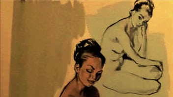 Retro erotic drawings