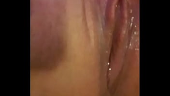 Playing with my clit