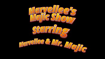 Milf marvellee's bbc majic show