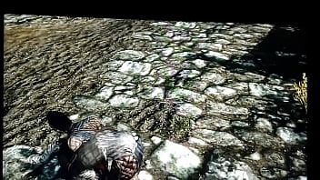 Perra tiene sexo con un khajita