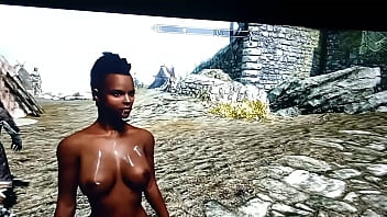 Perra tiene sexo con un khajita