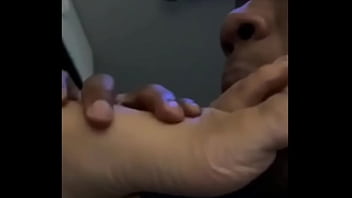 Feet licking missionary & side fuck