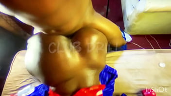 Her step aunts sister catches me fucking her neice instead of getting mad got wet and joined in having her neice squirt cum all over her face