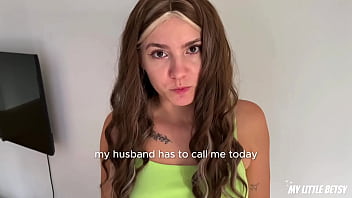 While i talk with my husband my stepbro licking my pussy