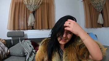 Preview milfycalla masturbating while wearing fur coats shiny clothes and long jackets 203 i love masturbating whil