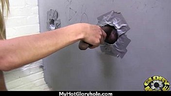 Gloryhole blowjob hottie makes every dick cum 3